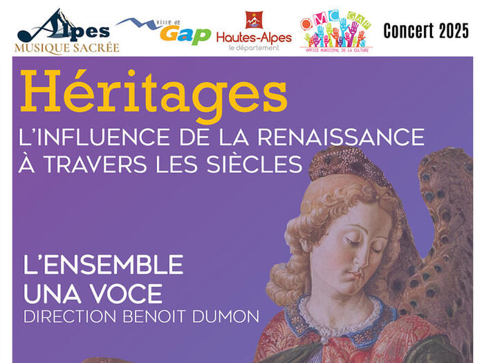 Concert musique sacrée : " Héritage "