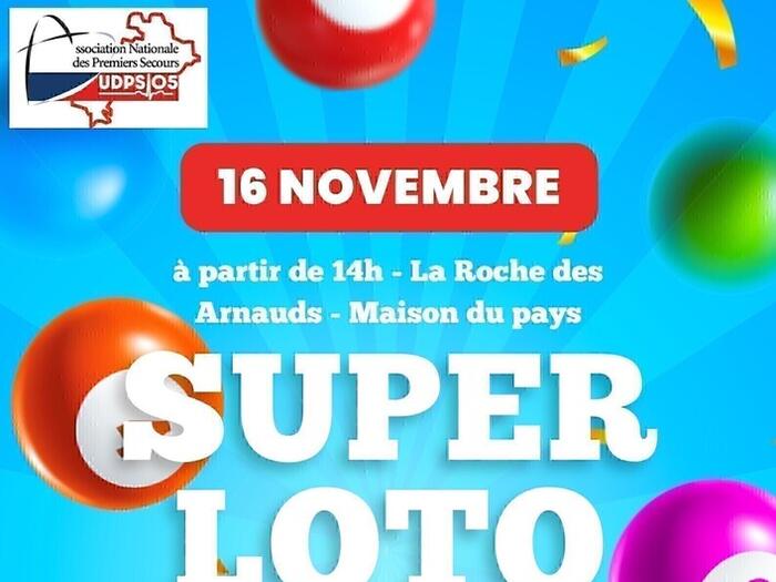 Loto de l'union départementale des premiers secours des Hautes Alpes