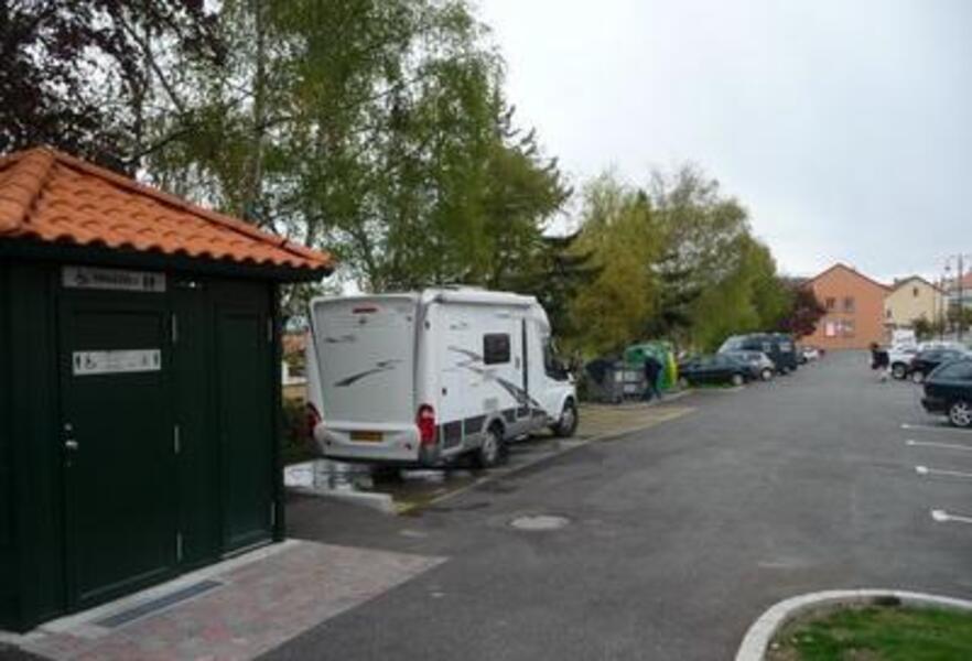 Aire de service camping car