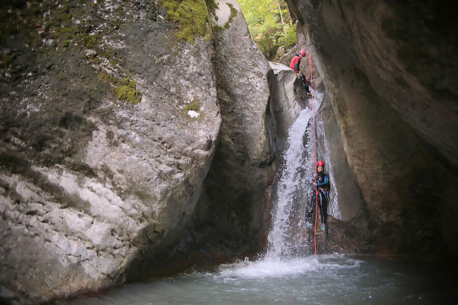 Canyoning with En Montagne