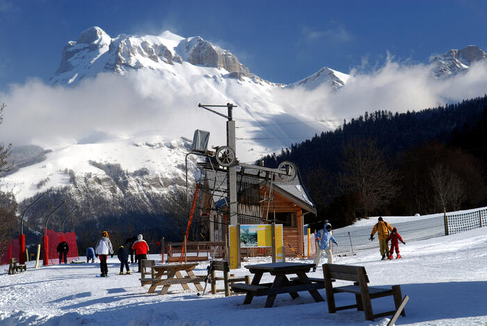 Domaine ski de piste de Lus-La-Jarjatte
