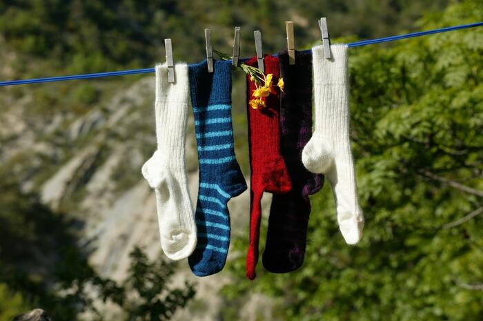 Chaussettes mohair - Photo 3