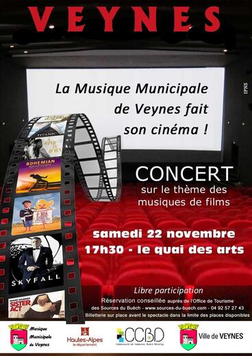 La Musique Municipale de Veynes fait son cinéma !_Veynes - Photo 0