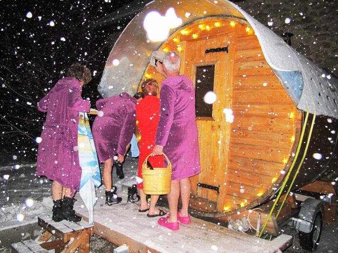 sauna tonneau de 8 places - Photo 4