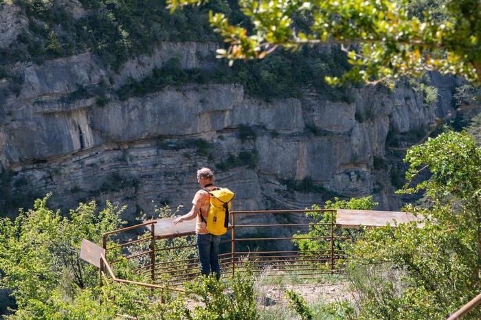 Sentier des falaises des gorges d'Agnielles - Photo 2